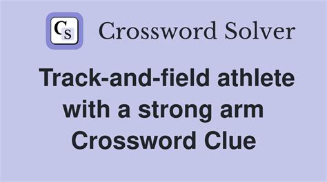 strong arm crossword clue|STRONG